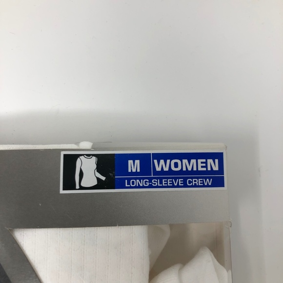 NEW DuoFold by Champion Womens Thermal Shirt M - Picture 2 of 6